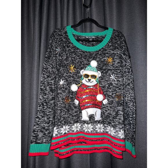 Ugly Christmas Sweater Xmas Size XL - Picture 1 of 3